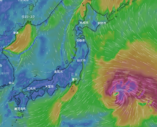 台風21号(ブアローイ)2019年進路予想情報!名前の由来や意味は何?
